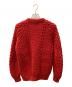 INVERALLAN (インバーアラン) 厚手カーディガン レッド サイズ:表記無し：16000円