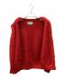 中古・古着 INVERALLAN (インバーアラン) 厚手カーディガン レッド サイズ:表記無し：16000円
