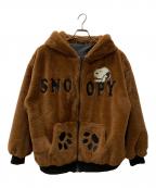 LowBlowKnuckleロウブロウナックル）の古着「ボアジャケット」｜ブラウン