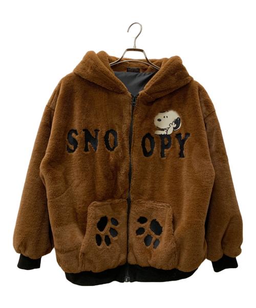 LowBlowKnuckle（ロウブロウナックル）LowBlowKnuckle (ロウブロウナックル) ボアジャケット ブラウン サイズ:Mの古着・服飾アイテム
