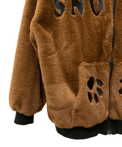 LowBlowKnuckle（ロウブロウナックル）LowBlowKnuckle (ロウブロウナックル) ボアジャケット ブラウン サイズ:Mの古着・服飾アイテム