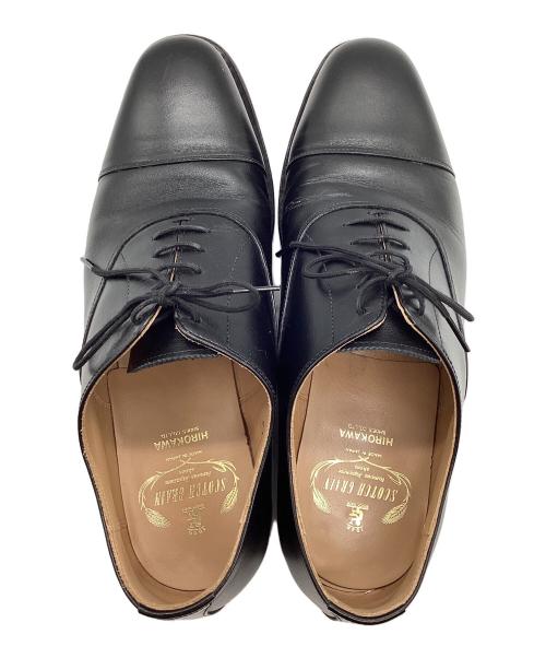 SCOTCH GRAIN（スコッチグレイン）SCOTCH GRAIN (スコッチグレイン) ストレートチップシューズ ブラック サイズ:25 1/2の古着・服飾アイテム