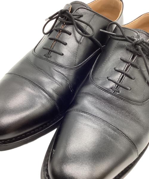 SCOTCH GRAIN（スコッチグレイン）SCOTCH GRAIN (スコッチグレイン) ストレートチップシューズ ブラック サイズ:25 1/2の古着・服飾アイテム