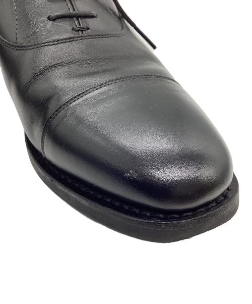 SCOTCH GRAIN（スコッチグレイン）SCOTCH GRAIN (スコッチグレイン) ストレートチップシューズ ブラック サイズ:25 1/2の古着・服飾アイテム