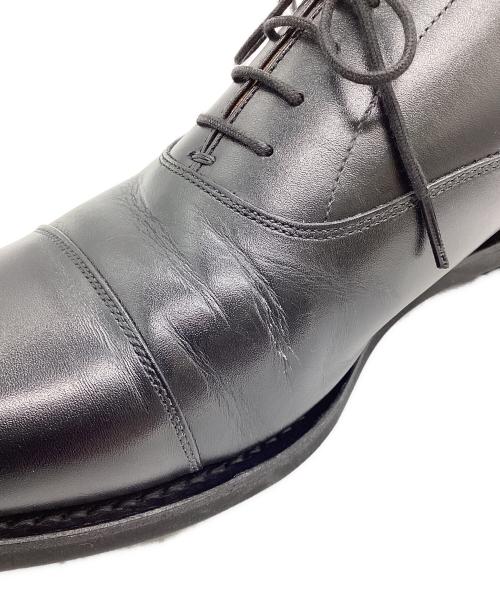 SCOTCH GRAIN（スコッチグレイン）SCOTCH GRAIN (スコッチグレイン) ストレートチップシューズ ブラック サイズ:25 1/2の古着・服飾アイテム