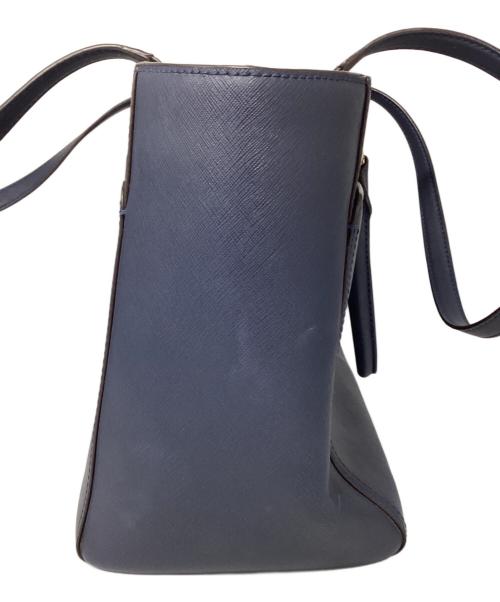 MICHAEL KORS（マイケルコース）MICHAEL KORS (マイケルコース) トートバッグ ネイビーの古着・服飾アイテム