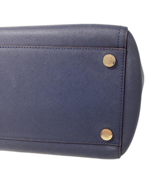 MICHAEL KORS（マイケルコース）MICHAEL KORS (マイケルコース) トートバッグ ネイビーの古着・服飾アイテム