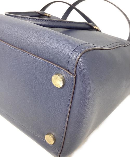 MICHAEL KORS（マイケルコース）MICHAEL KORS (マイケルコース) トートバッグ ネイビーの古着・服飾アイテム