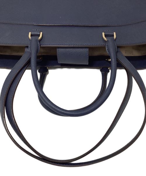 MICHAEL KORS（マイケルコース）MICHAEL KORS (マイケルコース) トートバッグ ネイビーの古着・服飾アイテム