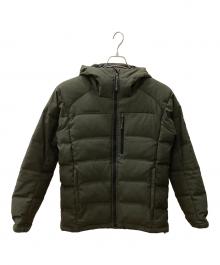 MAMMUT（マムート）の古着「SERAC DOWN HOODY HERRINGBONE」｜グリーン