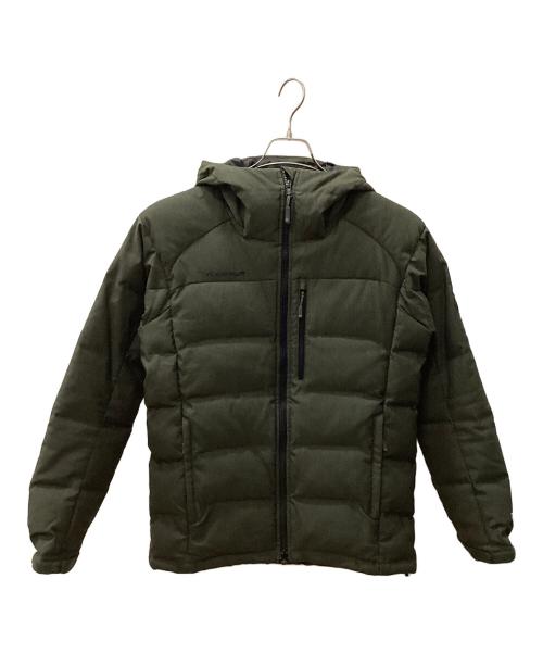 MAMMUT（マムート）MAMMUT (マムート) SERAC DOWN HOODY HERRINGBONE グリーン サイズ:Mの古着・服飾アイテム