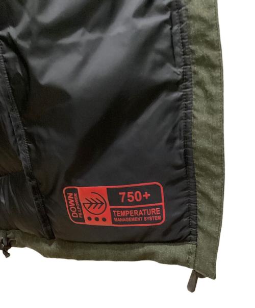 MAMMUT（マムート）MAMMUT (マムート) SERAC DOWN HOODY HERRINGBONE グリーン サイズ:Mの古着・服飾アイテム