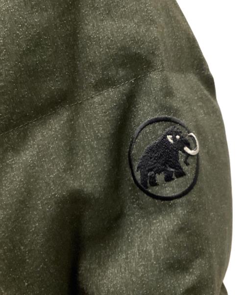 MAMMUT（マムート）MAMMUT (マムート) SERAC DOWN HOODY HERRINGBONE グリーン サイズ:Mの古着・服飾アイテム