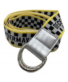 decembermay（ディセンバーメイ）の古着「ベルト」｜ブラック×イエロー