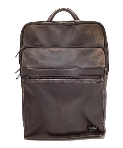 PORTER（ポーター）PORTER (ポーター) アメイズ デイパック ブラウンの古着・服飾アイテム