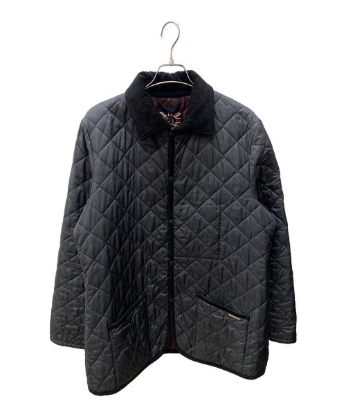 LAVENHAM（ラベンハム）LAVENHAM (ラベンハム) キルティングコート ブラック サイズ:XLの古着・服飾アイテム