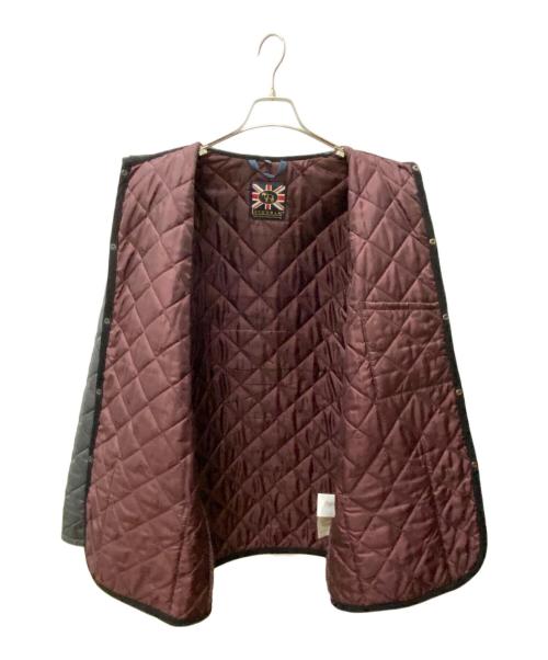 LAVENHAM（ラベンハム）LAVENHAM (ラベンハム) キルティングコート ブラック サイズ:XLの古着・服飾アイテム