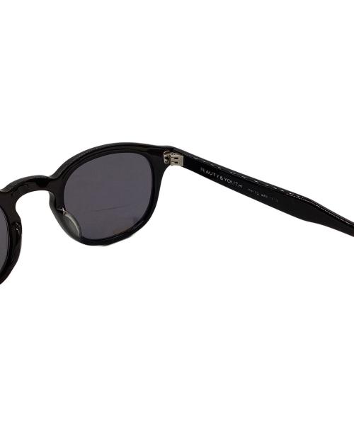 BEAUTY&YOUTH（ビューティーアンドユース）BEAUTY&YOUTH (ビューティーアンドユース) KANEKO OPITAL(金子眼鏡) サングラス ブラックの古着・服飾アイテム