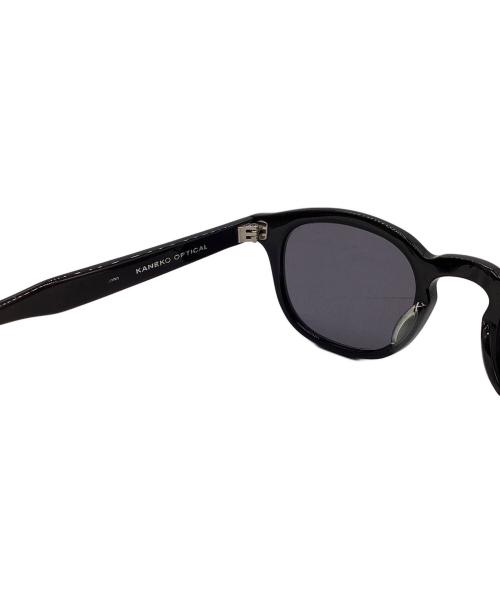BEAUTY&YOUTH（ビューティーアンドユース）BEAUTY&YOUTH (ビューティーアンドユース) KANEKO OPITAL(金子眼鏡) サングラス ブラックの古着・服飾アイテム