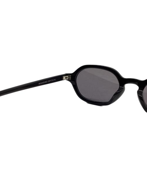 UNITED ARROWS（ユナイテッドアローズ）UNITED ARROWS (ユナイテッドアローズ) 金子眼鏡 (カネコガンキョウ) サングラス ブラックの古着・服飾アイテム