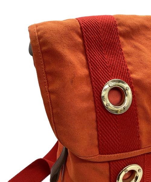 Vivienne Westwood（ヴィヴィアンウエストウッド）Vivienne Westwood (ヴィヴィアンウエストウッド) リュック オレンジの古着・服飾アイテム