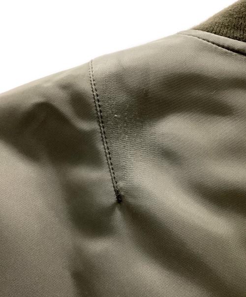 TAKAHIROMIYASHITA TheSoloIst.（タカヒロミヤシタ ザソロイスト）TAKAHIROMIYASHITA TheSoloIst. (タカヒロミヤシタ ザソロイスト) ボンバーフライトジャケット ブラック×カーキ サイズ:44の古着・服飾アイテム