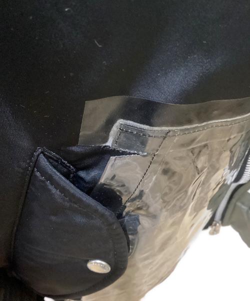 TAKAHIROMIYASHITA TheSoloIst.（タカヒロミヤシタ ザソロイスト）TAKAHIROMIYASHITA TheSoloIst. (タカヒロミヤシタ ザソロイスト) ボンバーフライトジャケット ブラック×カーキ サイズ:44の古着・服飾アイテム