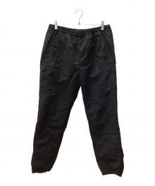 city country city（シティーカントリーシティー）の古着「SWITCHING NYLON PADDED PANTS」｜ブラック