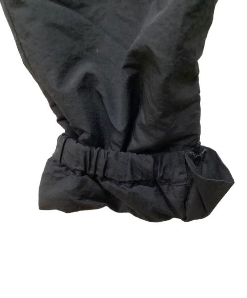 city country city（シティーカントリーシティー）city country city (シティーカントリーシティー) SWITCHING NYLON PADDED PANTS ブラック サイズ:Lの古着・服飾アイテム