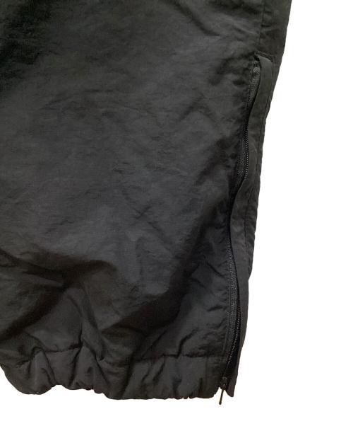 city country city（シティーカントリーシティー）city country city (シティーカントリーシティー) SWITCHING NYLON PADDED PANTS ブラック サイズ:Lの古着・服飾アイテム