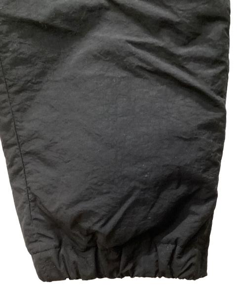 city country city（シティーカントリーシティー）city country city (シティーカントリーシティー) SWITCHING NYLON PADDED PANTS ブラック サイズ:Lの古着・服飾アイテム