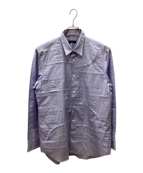 COMME des GARCONS HOMME PLUS（コムデギャルソンオムプリュス）COMME des GARCONS HOMME PLUS (コムデギャルソンオムプリュス) 長袖シャツ ブルー サイズ:表記無しの古着・服飾アイテム