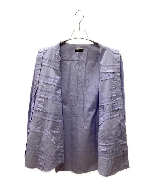 COMME des GARCONS HOMME PLUS（コムデギャルソンオムプリュス）COMME des GARCONS HOMME PLUS (コムデギャルソンオムプリュス) 長袖シャツ ブルー サイズ:表記無しの古着・服飾アイテム