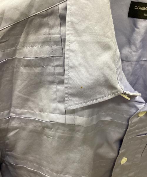 COMME des GARCONS HOMME PLUS（コムデギャルソンオムプリュス）COMME des GARCONS HOMME PLUS (コムデギャルソンオムプリュス) 長袖シャツ ブルー サイズ:表記無しの古着・服飾アイテム