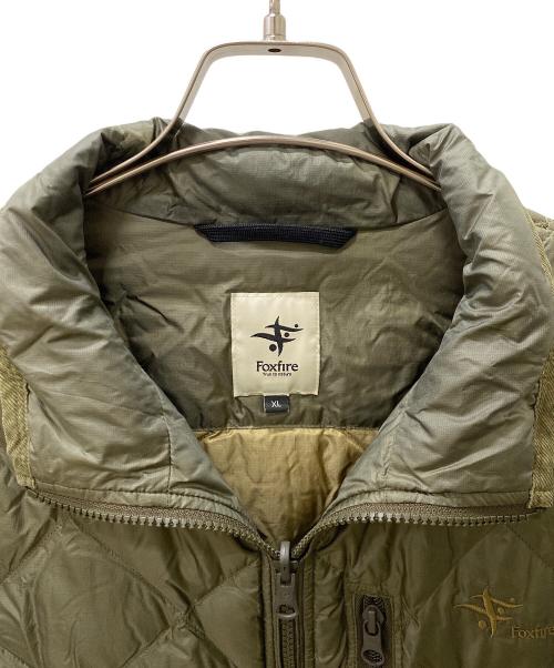 FOX FIRE（フォックスファイヤー）FOX FIRE (フォックスファイヤー) セラックダウンジャケット オリーブ サイズ:XLの古着・服飾アイテム