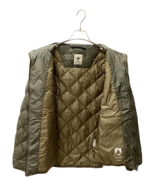 FOX FIRE（フォックスファイヤー）FOX FIRE (フォックスファイヤー) セラックダウンジャケット オリーブ サイズ:XLの古着・服飾アイテム