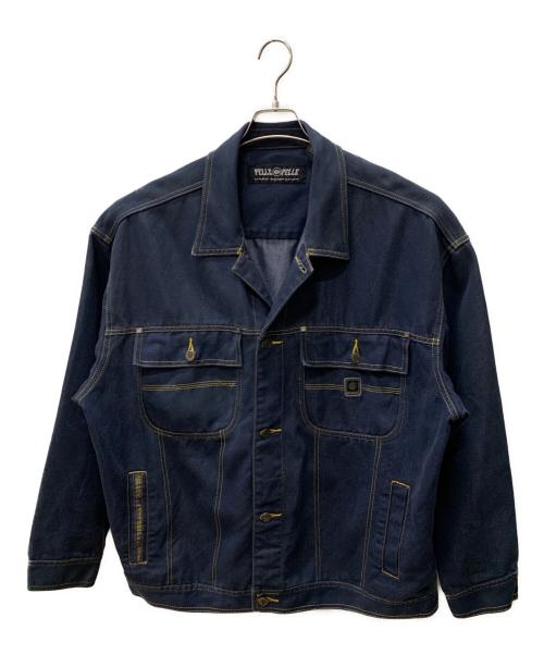 pellepelle（ペレペレ）pellepelle (ペレペレ) デニムジャケット ネイビー サイズ:XLの古着・服飾アイテム