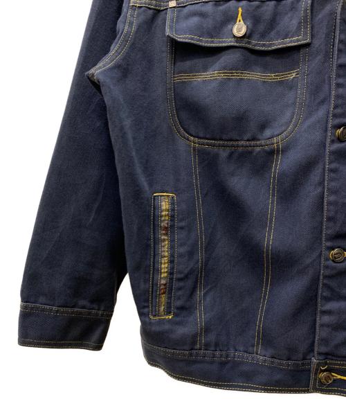 pellepelle（ペレペレ）pellepelle (ペレペレ) デニムジャケット ネイビー サイズ:XLの古着・服飾アイテム