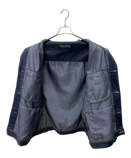 pellepelle（ペレペレ）pellepelle (ペレペレ) デニムジャケット ネイビー サイズ:XLの古着・服飾アイテム