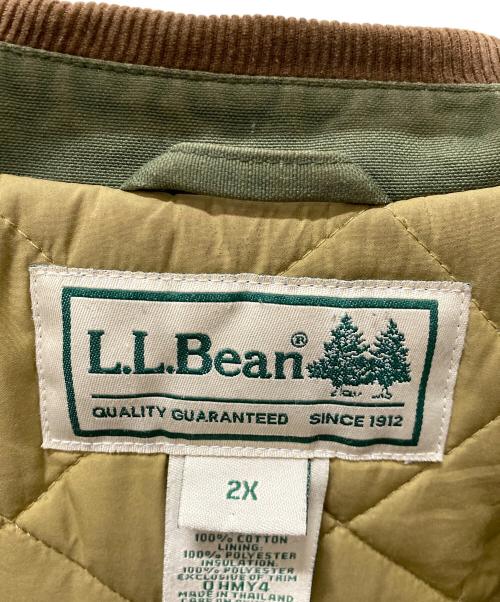 L.L.Bean（エルエルビーン）L.L.Bean (エルエルビーン) 中綿ハンティングジャケット オリーブ サイズ:2XLの古着・服飾アイテム