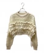 Ameriアメリ）の古着「厚手ニット」｜ホワイト