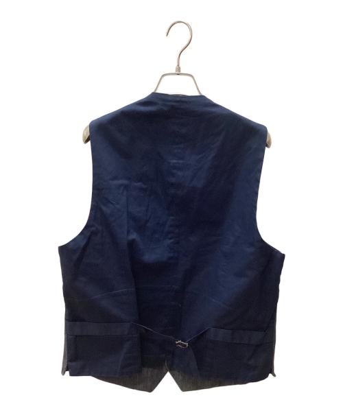 LARDINI（ラルディーニ）LARDINI (ラルディーニ) ベスト ブルー サイズ:52の古着・服飾アイテム