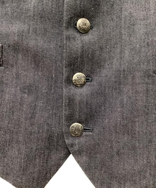 LARDINI（ラルディーニ）LARDINI (ラルディーニ) ベスト ブルー サイズ:52の古着・服飾アイテム