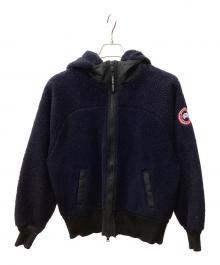 CANADA GOOSE（カナダグース）の古着「SIMCOE FLEECE HOODY」｜ネイビー