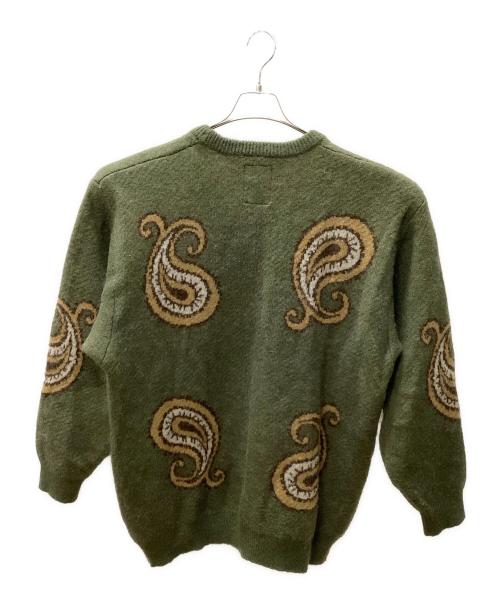 CHALLENGER（チャレンジャー）CHALLENGER (チャレンジャー) 厚手ニット グリーン サイズ:XLARGEの古着・服飾アイテム