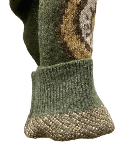 CHALLENGER（チャレンジャー）CHALLENGER (チャレンジャー) 厚手ニット グリーン サイズ:XLARGEの古着・服飾アイテム