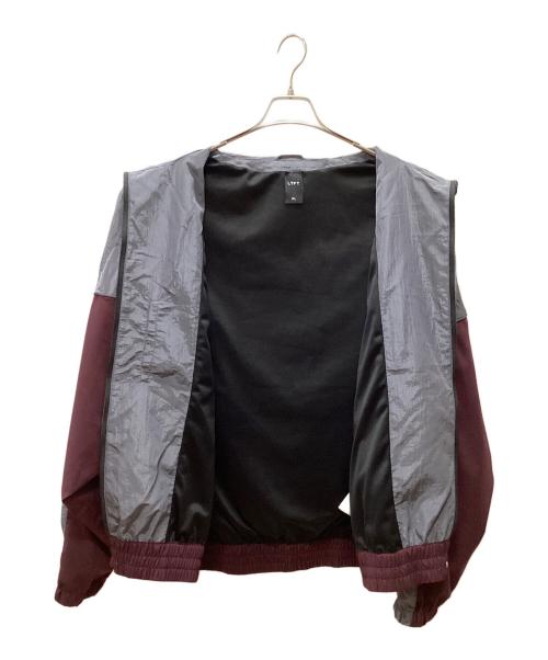 Lyft（リフト）Lyft (リフト) トラックジャケット グレー×パープル サイズ:XLの古着・服飾アイテム