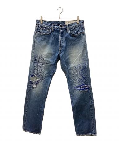 中古・古着通販】KAPITAL (キャピタル) デニムパンツ インディゴ