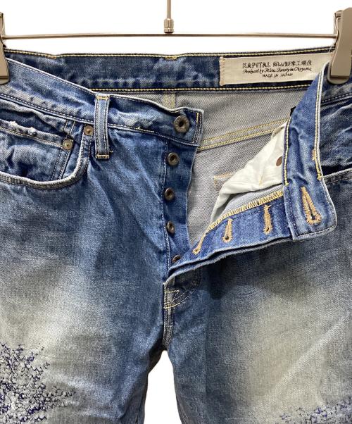KAPITAL（キャピタル）KAPITAL (キャピタル) デニムパンツ インディゴ サイズ:86cm (W34)の古着・服飾アイテム