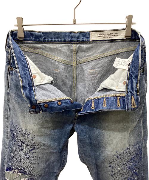 KAPITAL（キャピタル）KAPITAL (キャピタル) デニムパンツ インディゴ サイズ:86cm (W34)の古着・服飾アイテム